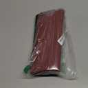 Leetaltree Burgundy Placemats Set of 4 - Heat Resistant Non-Slip Place mats for Dining Table, Washable Durable PVC Vinyl Woven Table MatsBurgundy, 4