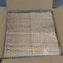 YOUEON Set of 2 Acacia Wood Serving Tray with Handles, 10x10x2 Inch Decorative Serving Trays for Food, Ottoman Tray, Square Coffee Table Trays for Dinner, Coffee, Wine, Appetizer