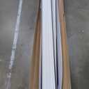 10Pack WPC Slat Wall Panels, 96 x 6.4 x 0.8Inches 3D Accent Wall Panels for Interior Home Decor, Fluted Wood Paneling for Living Room, TV Background, Office, Bedroom (Matte Black)