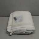 Magnetic Garage Door Screen Kit 16x8 FT White - Retractable Mesh Net Screen Door with Fiberglass Mesh for 2 Car Garage 16x8ft, Blocks Bugs & Provides Privacy - Perfect for Workshop Gym Patio