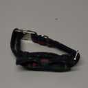 Lionet Paws Christmas Dog Collar with Bowtie Durable Adjustable Handmade Comfortable Bow Tie Dog Collar Green with Metal Buckle for Medium Dogs,Girl Boy,Party,Festival,Holiday Style,Neck 13.5-22in