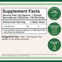 L Glutamine Powder 1.1lbs (100 Servings of 5 Grams Each - Third Party Tested L-Glutamine Powder) Unflavored, Keto, Vegan Friendly (with Scoop) for Exercise Endurance and Gut Health by Double Wood