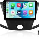 2+64G Android 14 Double Din Car Stereo for Ford Transit 2013-2019 with 9 Inch Touchscreen Radio Built-in Wireless Carplay/Android Auto/GPS/Bluetooth/FM/AUX-in/Steering Wheel Controls/Backup Camera
