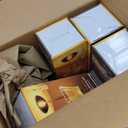 Liliful 4 Pcs Cordless Table Lamp Rechargeable Touch LED Small Gold Portable Battery Operated USB-c Desk Lamp 3 Color Dimmable for Bedroom Living Room Dining (Gold, Classic Style)