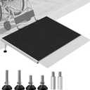 FACHNUO Adjustable Threshold Ramp for Doorways,30" L ×36" W x (3.1"- 7.6")H