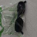 VANLINKER Polarized Retro Oval Sunglasses for Women and Men Small 90s Style VL9580 (C1 Black Frame/Grey Lens)