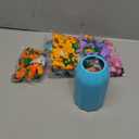 Sawaruita Flowers Bouquet Botanicals Building Blocks Set for Adults - 1006 Pcs Wildflowers with Vase Home Decor Gift Mothers Day, Valentines, Birthday