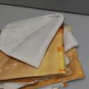 Hosuly 9 Pack Ramadan Party Decorations Set, 1 Pc Eid Mubarak Table Runner 4 Pcs Ramadan Placemat 4 Pcs Pillow Cover Eid al Fitr Table Decor Decoration Star Moon Lantern Decor Set for Home