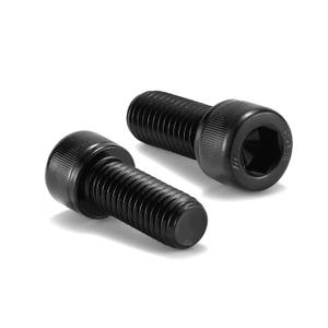 1/4-20 x 1-1/4" Socket Head Cap Screws Bolts, 10Pcs 304 Stainless Steel 18-8, Allen Socket Hex Drive, Full Thread, Black Oxide by SG TZH(with Hex Spanner)