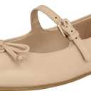 Guess Women's Kayra Mary Jane Flat (9, Light Natural Leather 110)