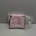 Nail Polish Organizer Holds 30 Bottles (15ml - 0.5 fl.oz) Double-layer Gel Nail Polish Kit Case, Nail Holder for Nail Lamp, Portable Nail Organizer and Storage for Nail Supplies (Pink)