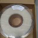 AMOLEN 3D PLA Printer Filament, 1.75mm Glow in The Dark White PLA Filament for 3D Printing, Best with UV Lamps, 1kg Spool (2.2lbs), Dimensional Accuracy +/- 0.02 mm, Fit Most FDM 3D Printers