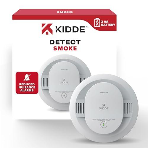Kidde, 20SDR, Smoke Detector, AA Battery Powered, LED Warning Light Indicators