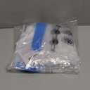 Amazon Basics Roll-Up Travel Compression Storage Bags for Clothes and Towels, No Vacuum Needed, Clear, 12 Pack (6 Small & 6 Medium) (Multiple)