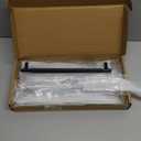 10 Pack 10"(254mm) Matte Black Cabinet Pulls Knurled Kitchen Cabinet Handles Drawer Pulls Cupboard Hardware for Cabinets