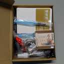 Mini Paint Palette Travel Kit - 15-Colors Pocket Artist Water Color Travel Set with Crossbody Bag, Watercolor Journal, Metal Clip, Paint Water Cup, Water Brush, Wooden Paint Box for Painters Artists