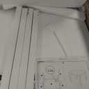 Need Small Square Dining Table- 31-1/2'' Sturdy and Heavy Duty Writing Desk for Small Spaces and Writing Table Desk Breakroom Table, White Color