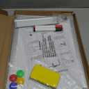 Magnetic Whiteboard Dry Erase Board, 16x12 Inches - Wall Mounted White Board with Pen Tray, Aluminum Frame - Includes 1 Eraser, 2 Markers, 4 Magnets