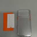 TORRAS Shockproof for iPhone 17 Pro Max Case with Camera Control Button, [12FT Military Grade Drop Protection] Soft Touch & Transparent Slim 17 Pro Max Case with DIY Buttons, Crystal Clear