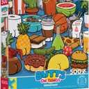 Ceaco - Brian Cook - Butts on Things - 500 Piece Jigsaw Puzzle - Colorful Puzzle for Adults Precision-Cut Pieces, Beautiful Artwork, and Hours of Relaxing Fun