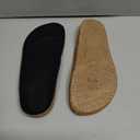 Endoto Cork Footbed for Birkenstock Super Birki Clog, Replacement Kork Insoles Inserts for Men & Women Sandals with Arch Support, Size US Women6/Men4-EU37