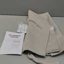 Self Adhesive Portable Blackout Curtains for Bedroom Easy to Install Window Thermal Lnsulated Kitchen Room Darkening Small Window Curtains, Cortinas Para Cuarto, 35"W X 59"L, Beige, 1 Panel