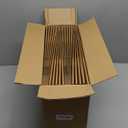 HESESOH 11x6x6 Inches Shipping Boxes Set of 20, Brown Corrugated Cardboard Box Literature Mailer for Packing Small Business