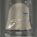 2 x ZOORON 1&2 Unisex Thick Knitted Beanie for Men Women Cuffed Plain Hat Winter Slouchy Ski Beanies (Black/Milk White)