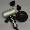 Slopehill Professional Ionic Hair Dryer, Powerful 1800W Fast Drying Low Noise Blow Dryer with 2 Concentrator Nozzle 1 Diffuser Attachments for Home Salon Travel (Lime Cream)