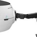 Ergotron - HX VHD Premium Heavy Duty Gaming Monitor Arm, Single Monitor Desk Mount  for 1000R Curved Ultrawide Monitors Up to 57 Inches, 9-14 Inches Depth, VESA 75x75mm or 100x100mm  Matte Black