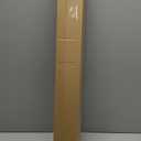 Joydeco 100% Blackout Roller Shades Cordless Blinds for Windows, Free-Stop Shades, UV Protection, Natural Woven Blinds for Home and Office, Light-Proof Aluminum Cover (30" W x 75" H, Coffee)