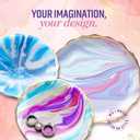 Dan&Darci Craft 'n Clay - Jewelry Dish Making Kit for Kids Ages 8-14 Year Old - Best DIY Arts & Crafts Kits - Birthday Gifts - Creative Toys for Preteen & Teenagers - Girl Birthday Gift Ideas