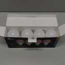 4 Pack Smart Light Bulbs,WiFi & Bluetooth LED Light Bulb That Works with Alexa & Google Home, Color Changing Light Bulb, 10W A19 E26 2.4Ghz WiFi Light Bulbs 60 watt Equivalent, 800lm Dimmable