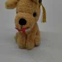 Graduation Dog Puppy with cap and certificate soft plush toy (2025)