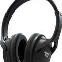 Allstar Innovations Own Zone by Sharper Image Over Ear TV Headphones, Wireless & Rechargeable, Compatible with TV, AUX, RCA, and Optimal Connections Transmits up to 100ft Range