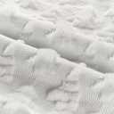 HAUSSY Christmas Throw Pillow Covers 18x18 Set of 2, Decorative Tree Pillow Cases,Soft Faux Fur Winter Cushion Case for Xmas Home Decor,Couch Bed, Living Room,White