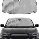 Windshield Sun Shade for Ford Mustang Mach-E 2021-2025, Custom Fit Front Window Sunshade - AstraGuard