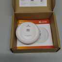 Kidde WiFi Water Leak Detector & Freeze Alarm, Alexa Device, Smart Leak Detector for Homes with App Alerts, White