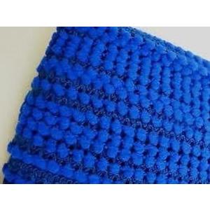 HomeBuy Pom Pom Bobble Trim Fringe - Medium Size 10Mm Royal Blue D (Per Meter)