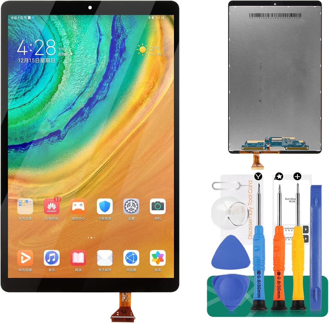 SRJTEK for Samsung Galaxy Tab 2019 Screen Replacement T510 LCD Screen Replacement 10 Inch LCD Display SM-T515 Touch Digitizer Compatible with Model SM-T510 Assembly Repair Parts Kits (Black)