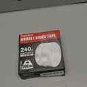 Double Sided Tape Heavy Duty (2 Rolls, 20 Feet) - Removable Waterproof Nano Mounting Filament Tape, 1.2" & 0.8" Width for Picture Hanging, Wall Decor, Posters, Carpets, Rugs - Indoor & Outdoor Use