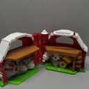 SpringFlower Toddler Toys for 1 2 3 Years Old Boys and Girls, Big Barn Toy with Farm Animal,Educational Montessori Toys, Farm Pretend Playset Toy, Christmas Birthday Gift for Toddler Baby Boys Girls