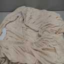 H.VERSAILTEX Velvet Stretch Couch Cushion Cover Plush Cushion Slipcover for Chair Loveseat Sofa Cushion Furniture Protector Seat Cushion Sofa Cover (3 Piece Sofa Cushion Covers, Ivory)