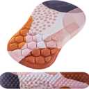 Mouse Pad Wrist Support, Laokiiy 2 in1 Keyboard Wrist Rest+ Ergonomic Mouse Pad, Non-Slip Wrist Rest for Computer Keyboard, Made Easy Typing & Relieve Wrist Pain Boho