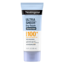 Neutrogena Ultra Sheer Dry-Touch Sunscreen Lotion, Max 100+ Broad Spectrum SPF 100 UVA/UVB Protection, Lightweight, Non-Greasy Sunscreen, Oxybenzone-Free, Antioxidant, Travel Size, 3 fl oz