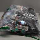 Shappy 4/5/6 Ft Collapsible Christmas Tree with Lights Artificial Pop up Tinsel Pencil Skinny Xmas Trees for Home Party Holiday Decorations(Silver,3 Set)