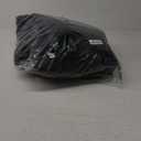 6 Pack Square Seat Cushion Chair Pads for Kitchen Dining Chairs, Soft Comfort Velvet Chair Mat Pillow Cushions with Ties for Office Desk Living Room Tatami 15.5", Black