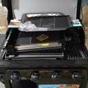 Char-Broil Pro Series with Amplifire Infrared Technology 4-Burner Propane Gas Grill Cabinet with Side Burner, Black - 463281024