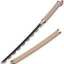 SV Handmade Anime Sword Cosplay Hashibira Inosuke Sword Katana 31 inches，Collectible Gifts