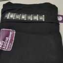 Gloria Vanderbilt Womens Amanda Classic High Rise Tapered Jean Plus Size 26W, Black